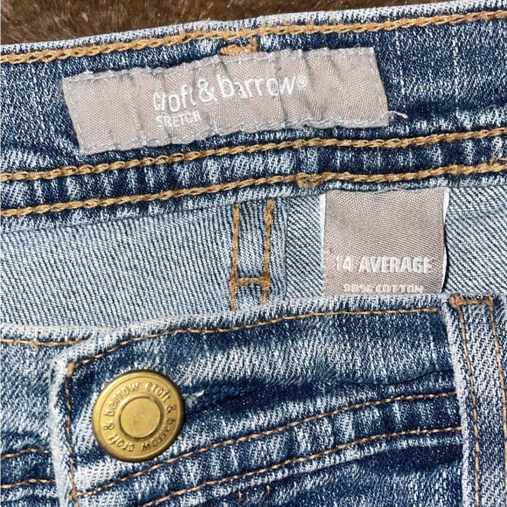Croft & Barrow Classic Blue Jeans